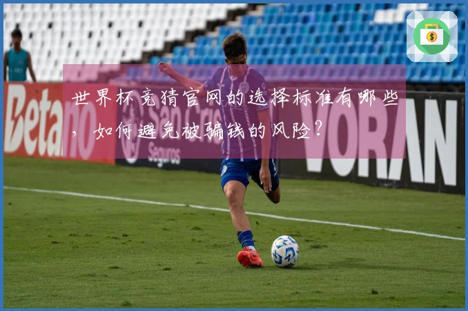 世界杯竞猜官网的选择标准有哪些，如何避免被骗钱的风险？