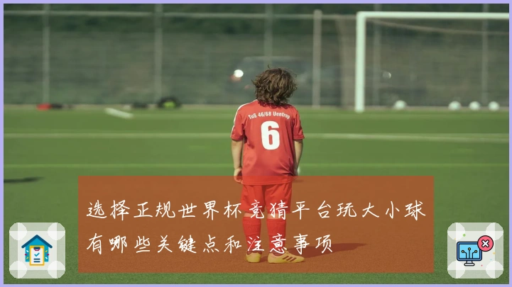选择正规世界杯竞猜平台玩大小球有哪些关键点和注意事项